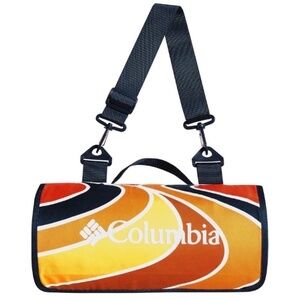 NEW Columbia Outdoor Blanket 72" x 72" Packable Waterproof Shell Multicolor